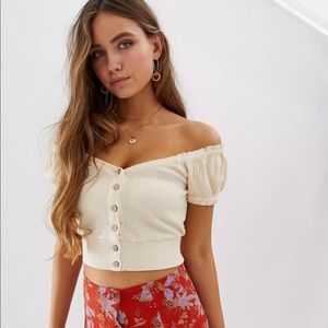 Free People Brighter Days Crop Top